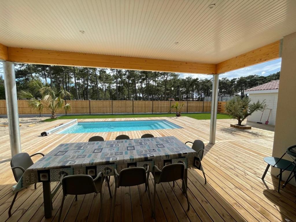 Villashomeclet - Villa Palm Beach Vensac المظهر الخارجي الصورة